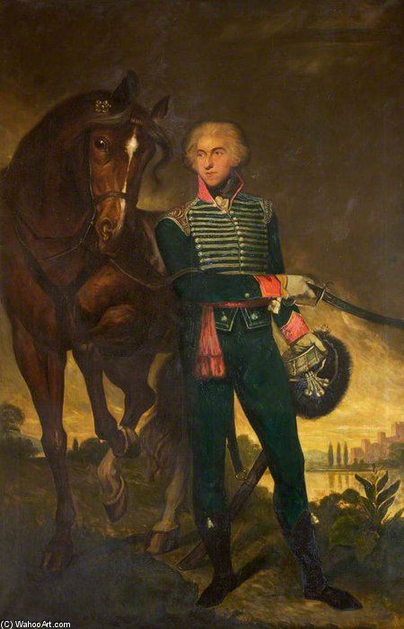 Order Art Reproductions Colonel Sir John Fleming Leicester by James Northcote (1746-1831, United Kingdom) | ArtsDot.com