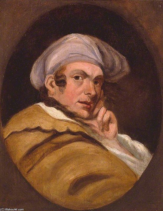 Order Paintings Reproductions Self-portrait by John Hamilton Mortimer (1740-1779, United Kingdom) | ArtsDot.com