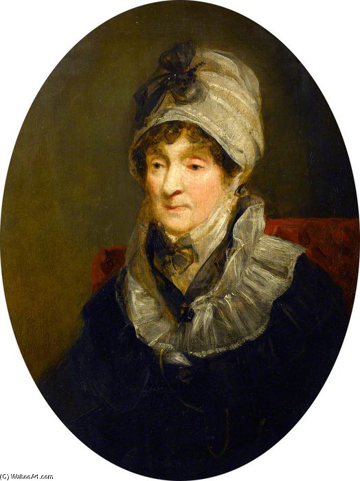Order Artwork Replica Portrait Of A Lady (mrs Parry, The Mother Of Sir W. E. Parry, Rn) by John Jackson (1778-1831, United Kingdom) | ArtsDot.com