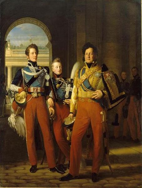 Order Art Reproductions The Duc D`orléans, Duke Of Chartres And Nemours by Louis Hersent (1777-1860, France) | ArtsDot.com