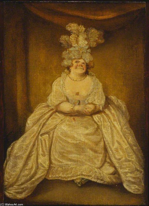 Order Artwork Replica Lady Pentweazle From Samuel Foote`s `taste` by Robert Smirke (1753-1845, United Kingdom) | ArtsDot.com