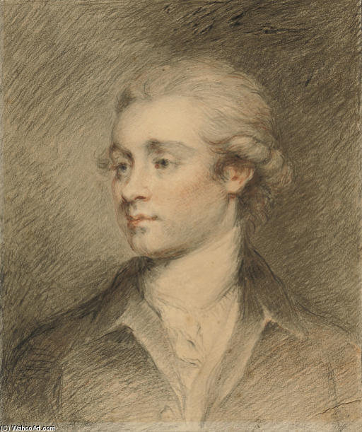 Buy Museum Art Reproductions Portrait Of A Gentleman, Bust-length, Thought To Be Thomas Kerrich by Samuel De Wilde (1751-1832, United Kingdom) | ArtsDot.com
