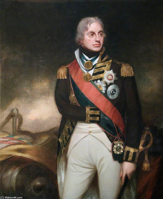 Order Oil Painting Replica Horatio, Viscount Nelson by William Beechey | ArtsDot.com