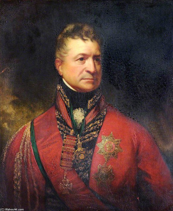 Buy Museum Art Reproductions Lieutenant General Sir Thomas Picton by William Beechey | ArtsDot.com