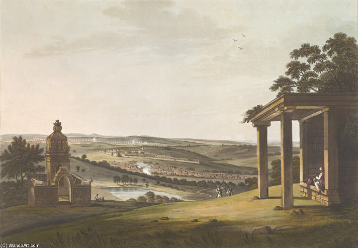Buy Museum Art Reproductions A View Of Ossoore by Thomas And William Daniell (1769-1837, United Kingdom) | ArtsDot.com