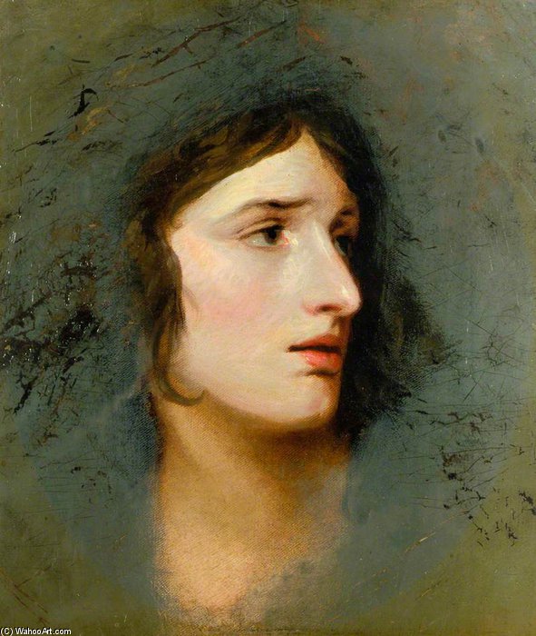 Buy Museum Art Reproductions Sarah Siddons by William Hamilton (1751-1801, United Kingdom) | ArtsDot.com