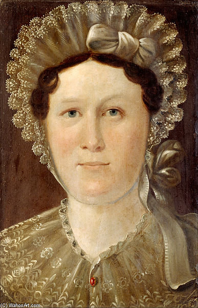 Order Art Reproductions Mrs John Piper by Augustus Earle (1793-1838, United Kingdom) | ArtsDot.com