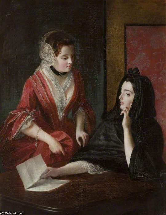 Order Paintings Reproductions Consultation by Charles Robert Leslie (1794-1859, United Kingdom) | ArtsDot.com