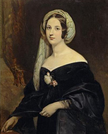 Buy Museum Art Reproductions Eleonor Jenkinson by Claude Marie Paul Dubufe (1790-1864) | ArtsDot.com