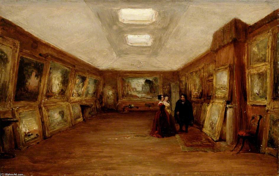 Interior Of Turner`s Gallery -the Artist Showing His Works by George Jones (1931-2013, United States) George Jones | ArtsDot.com