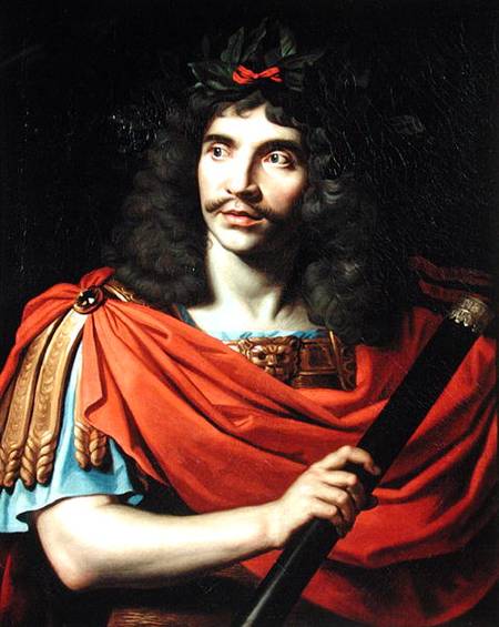 Order Paintings Reproductions Moliere In The Role Of Caesar In `the Death Of Pompe by Nicolas Mignard Dit Mignard D'avignon (1606-1668) | ArtsDot.com