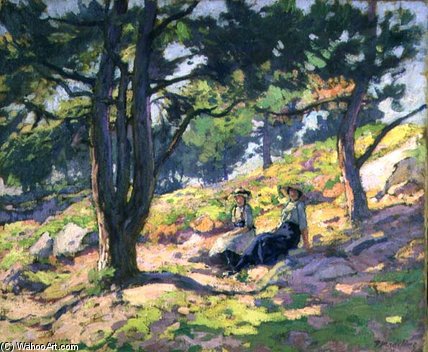 Order Oil Painting Replica Clump Of Trees by Paul Madeline (1863-1920, France) | ArtsDot.com