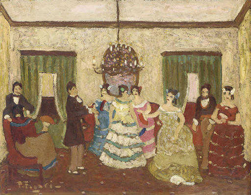 Order Art Reproductions Reunión Colonial by Pedro Figari (1861-1939, Uruguay) | ArtsDot.com
