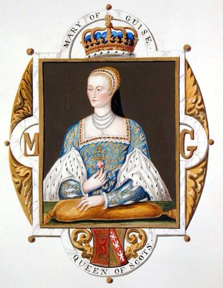 Order Artwork Replica Portrait Of Mary Of Guise Queen Of Scotland, 1515 by Sarah Countess Of Essex (1761-1838) | ArtsDot.com