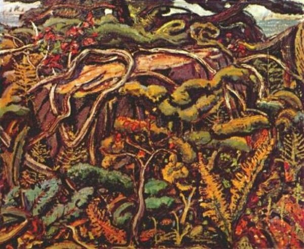 Order Artwork Replica Canadian Jungle by Arthur Lismer (Inspired By) (1885-1969, United Kingdom) | ArtsDot.com