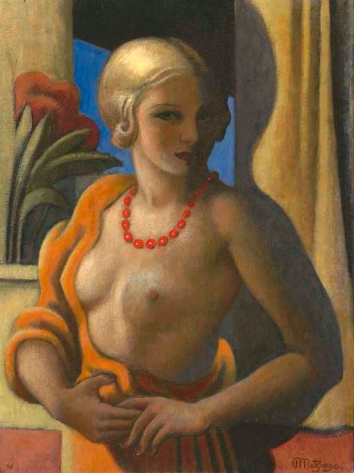 Order Oil Painting Replica Femme Debout by Jean Dominique Antony Metzinger (Inspired By) (1883-1956, France) | ArtsDot.com