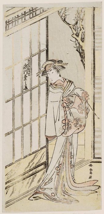 Order Artwork Replica Actor Segawa Kikunojô As The Courtesan by Katsushika Hokusai (1760-1849, Japan) | ArtsDot.com