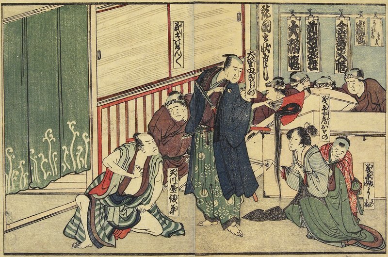Order Artwork Replica Osono Offering Her Hair by Katsushika Hokusai (1760-1849, Japan) | ArtsDot.com