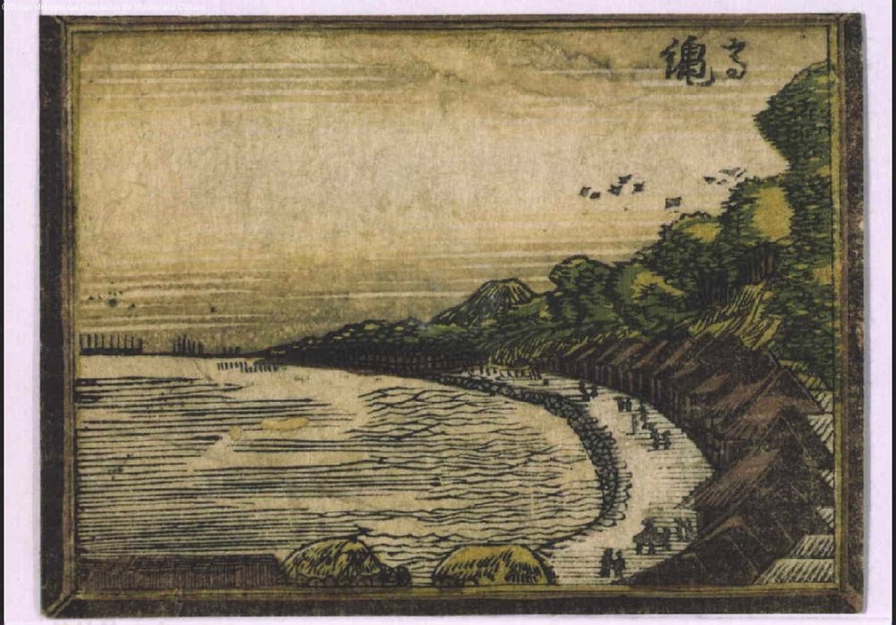Buy Museum Art Reproductions Takanawa by Katsushika Hokusai (1760-1849, Japan) | ArtsDot.com