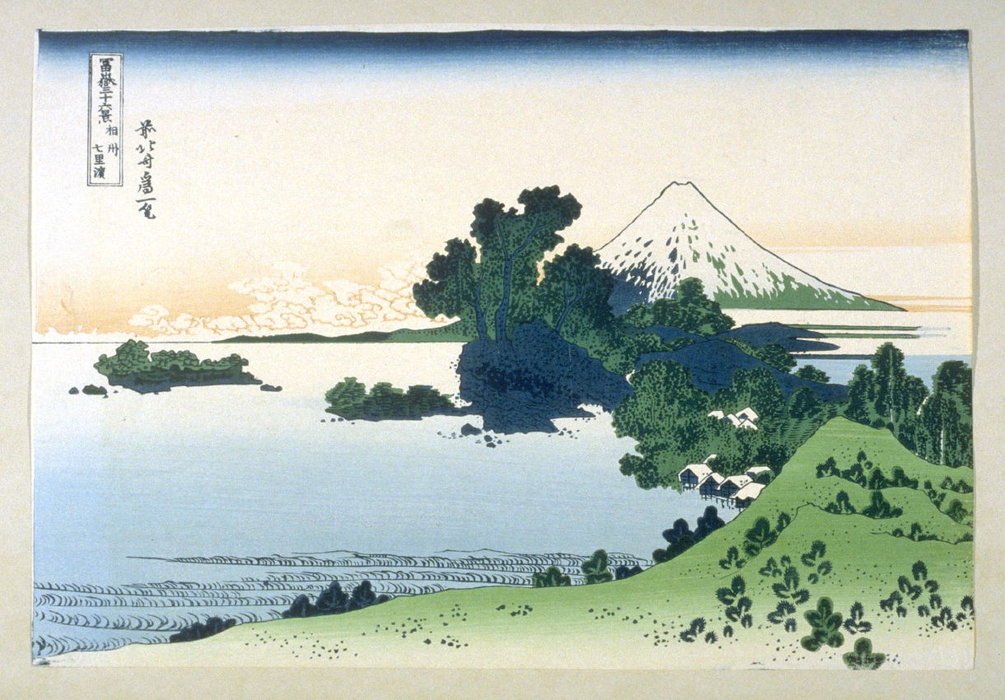 Order Oil Painting Replica View Of Mount Fuji by Katsushika Hokusai (1760-1849, Japan) | ArtsDot.com