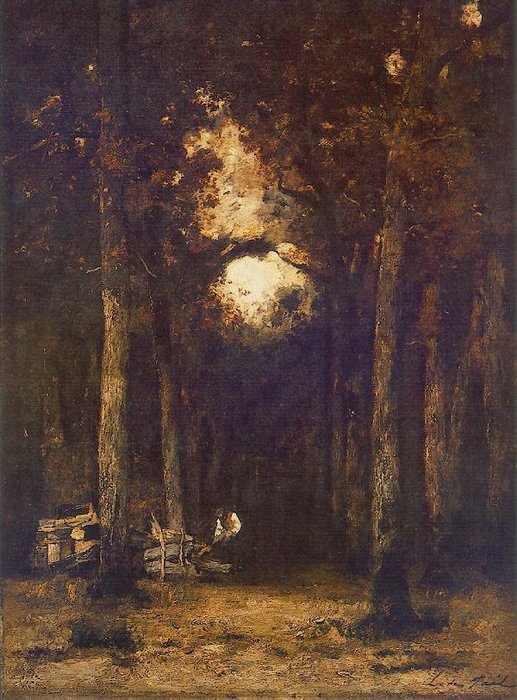 Order Artwork Replica Inside The Forest by Laszlo Paal (1846-1879) | ArtsDot.com