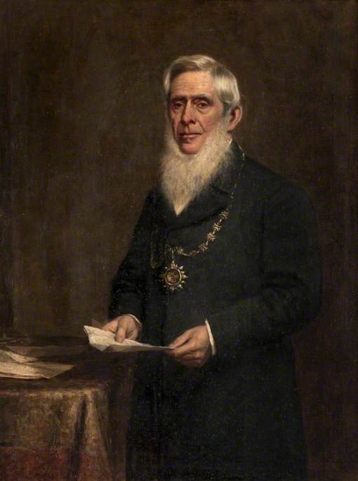 Order Art Reproductions Councillor Alexander Waddell by Joseph Henderson (1832-1908, Scotland) | ArtsDot.com