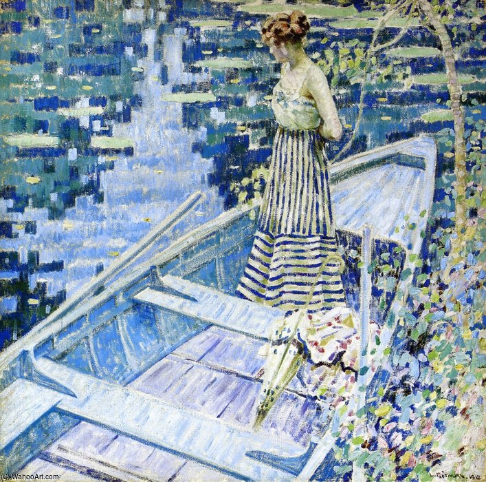 Order Paintings Reproductions A Day In July by Louis Ritman (Inspired By) (1889-1963, Russia) | ArtsDot.com