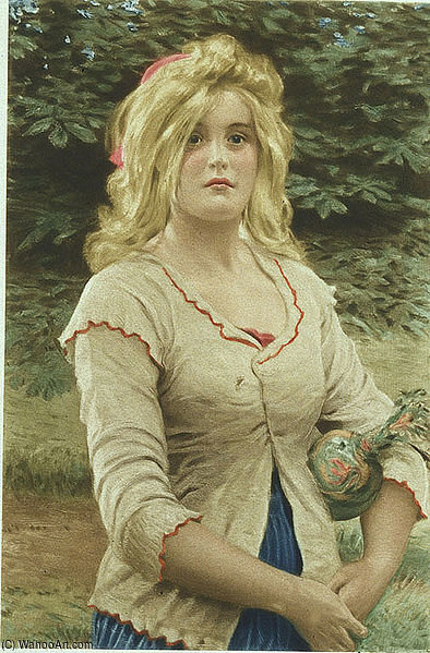 Order Oil Painting Replica As You Like It by Philip Richard Morris (1836-1902, United Kingdom) | ArtsDot.com