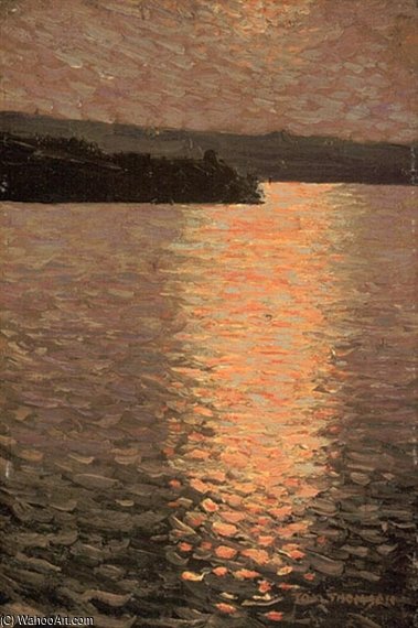 Order Art Reproductions Stormy Evening by Thomas Thompson (1877-1917, Canada) | ArtsDot.com