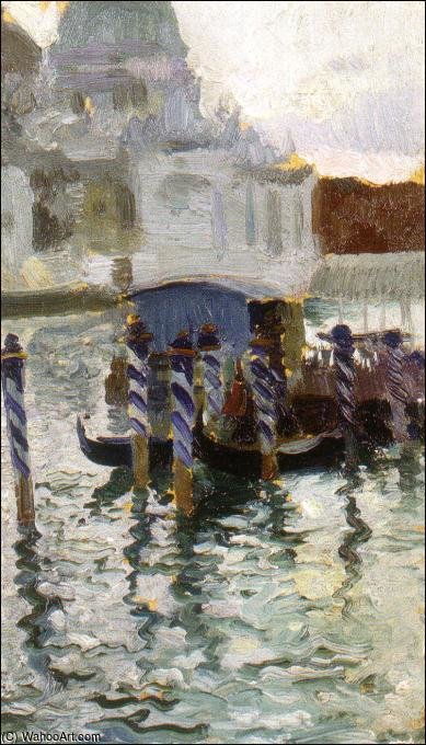 Order Paintings Reproductions Venecia by Manuel Benedito Vives (Inspired By) (1875-1963, Spain) | ArtsDot.com