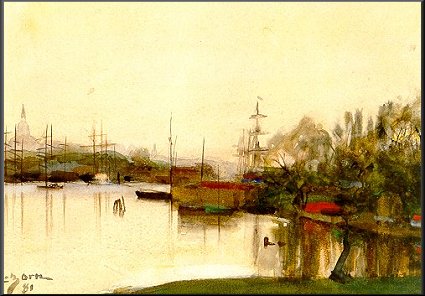 Buy Museum Art Reproductions stockholm, 1881 by Anders Leonard Zorn (1860-1920, Sweden) | ArtsDot.com