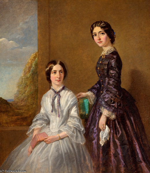 Order Art Reproductions the cousins by Edwin Longsden Long (1829-1891, United Kingdom) | ArtsDot.com