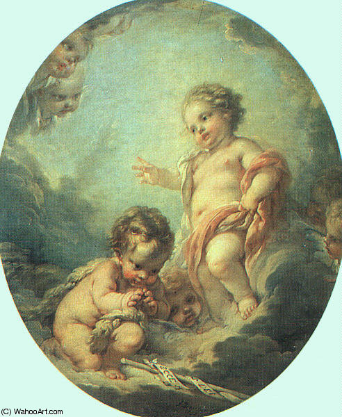 Order Oil Painting Replica untitled by François Boucher (1703-1770, France) | ArtsDot.com