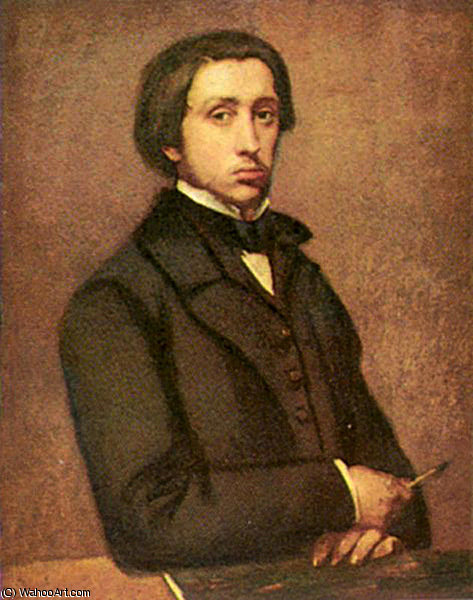 Order Oil Painting Replica Portret of Edgar Germain Hilaire Degas by Giovanni Boldini (1842-1931, Italy) | ArtsDot.com