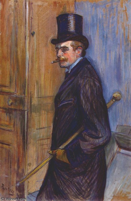 Order Artwork Replica monsieur louis pascal, 1891 by Henri De Toulouse Lautrec (1864-1901, France) | ArtsDot.com