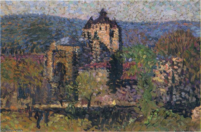 Buy Museum Art Reproductions Cathedral of Cahors by Henri Jean Guillaume Martin (1860-1860, France) | ArtsDot.com