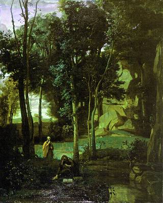 Buy Museum Art Reproductions Democrito e gli Abderiti, 1841 by Jean Baptiste Camille Corot (1796-1875, France) | ArtsDot.com
