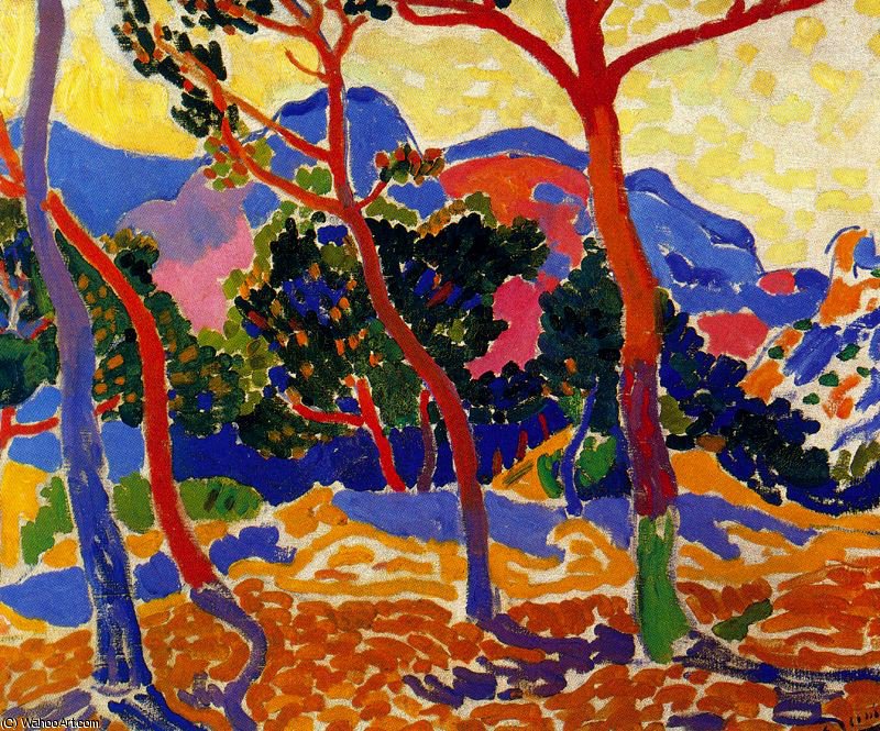 Order Oil Painting Replica untitled (4393) by André Derain (Inspired By) (1880-1954, France) | ArtsDot.com