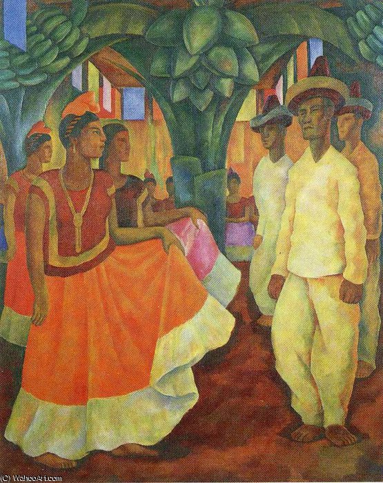 Order Paintings Reproductions untitled (13) by Diego Rivera (Inspired By) (1886-1957, Mexico) | ArtsDot.com