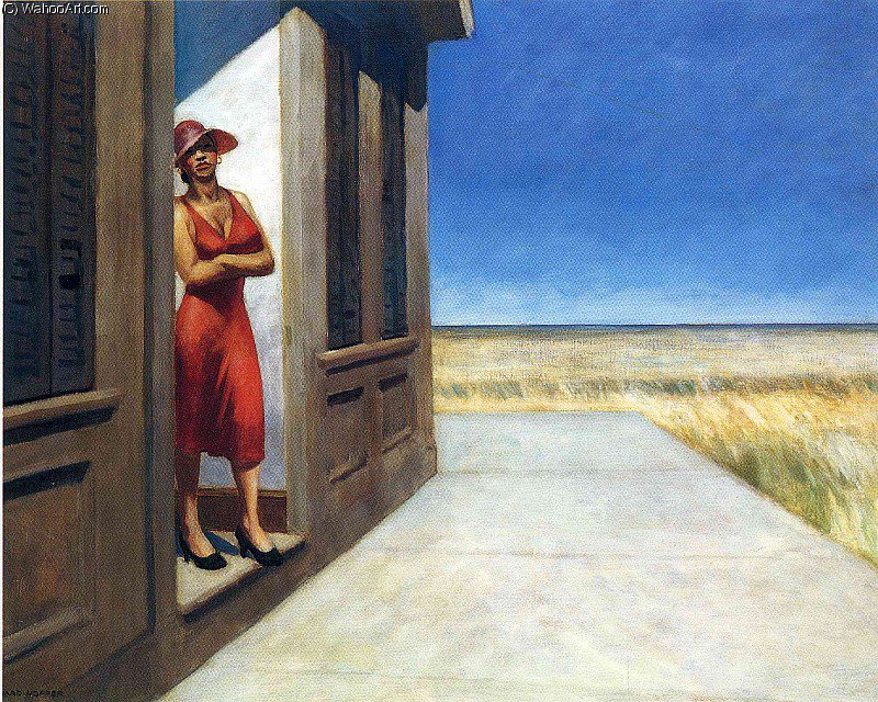 Buy Museum Art Reproductions untitled (296) by Edward Hopper (Inspired By) (1931-1967, United States) | ArtsDot.com