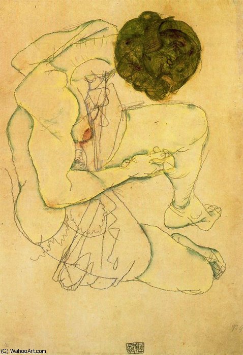 Order Art Reproductions untitled (5518) by Egon Schiele (1890-1918, Croatia) | ArtsDot.com