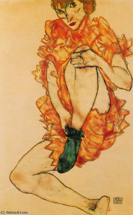 Order Artwork Replica untitled (8485) by Egon Schiele (1890-1918, Croatia) | ArtsDot.com