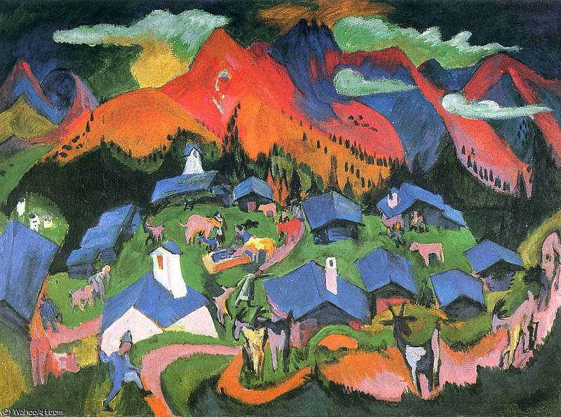 Buy Museum Art Reproductions untitled (5149) by Ernst Ludwig Kirchner (1880-1938, Germany) | ArtsDot.com