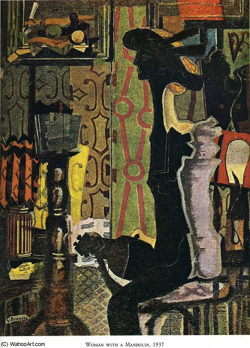 Order Art Reproductions untitled (7878) by Georges Braque (Inspired By) (1882-1963, France) | ArtsDot.com