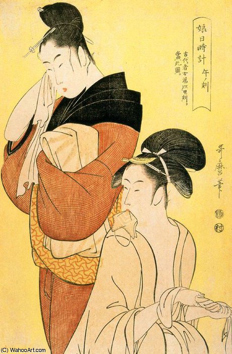 Order Art Reproductions untitled (9478) by Kitagawa Utamaro (1753-1806, Japan) | ArtsDot.com