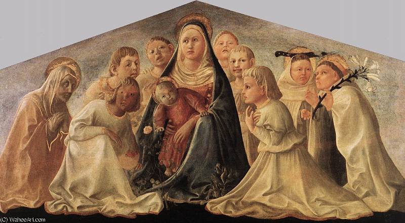 Order Oil Painting Replica untitled (1058) by Fra Filippo Lippi (1406-1469, Italy) | ArtsDot.com