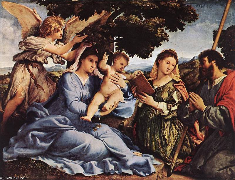 Buy Museum Art Reproductions untitled (2164) by Lorenzo Lotto (1480-1556, Italy) | ArtsDot.com
