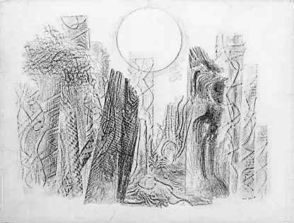 Buy Museum Art Reproductions la foret petrifiee, 1929 by Max Ernst (Inspired By) (1891-1976, Germany) | ArtsDot.com