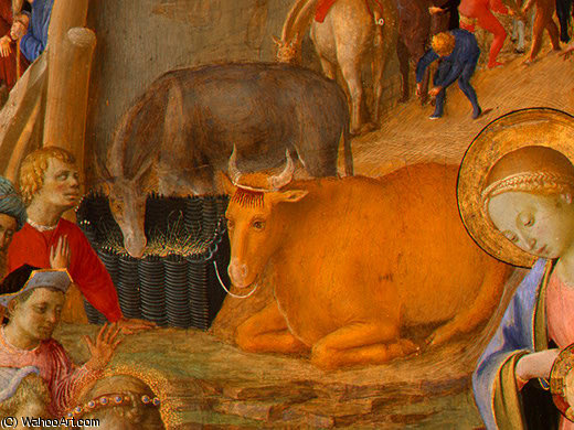 Order Oil Painting Replica The Adoration of the Magi (21) by Fra Filippo Lippi (1406-1469, Italy) | ArtsDot.com