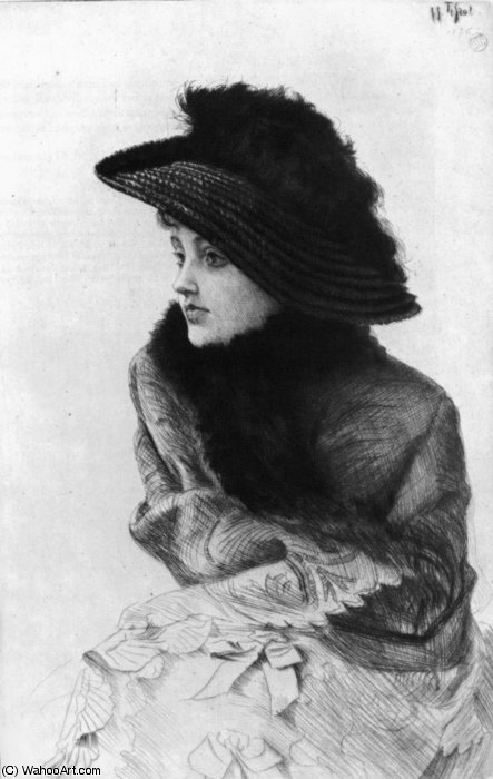 Order Artwork Replica Portrait de M. N by James Jacques Joseph Tissot (1836-1902, France) | ArtsDot.com